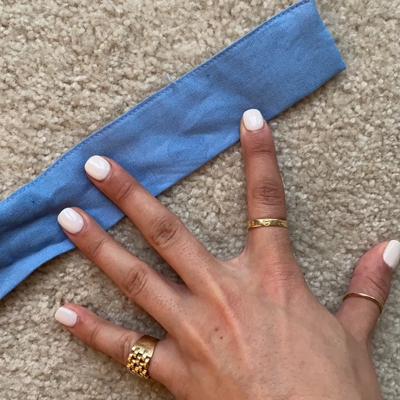 ZARA RUSTIC HALTER NECK DRESS - Picture 7 of 10